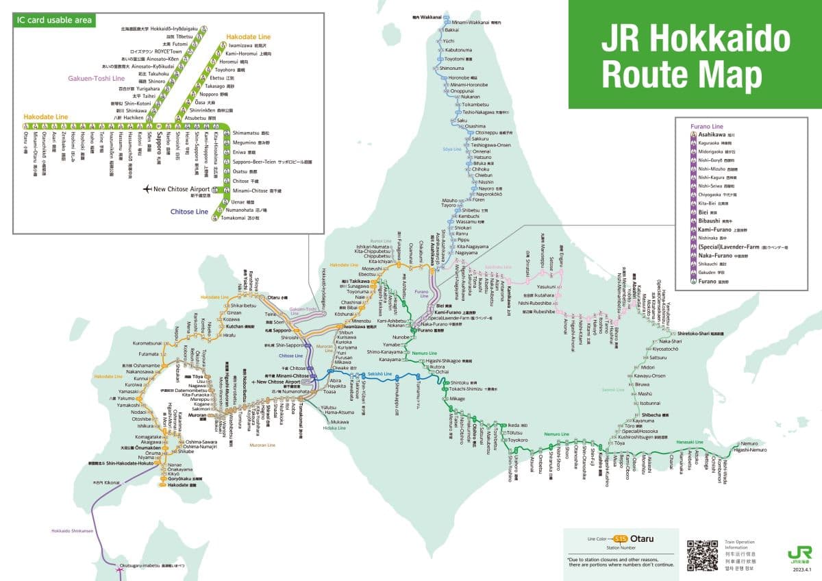 JR Hokkaido Rail Pass - Delivery Coverage: Indonesia only