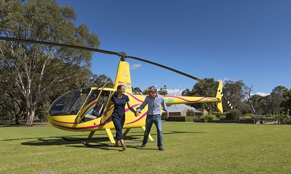 Voo Panorâmico Privativo de 15 Minutos de Helicóptero sobre o Barossa Valley