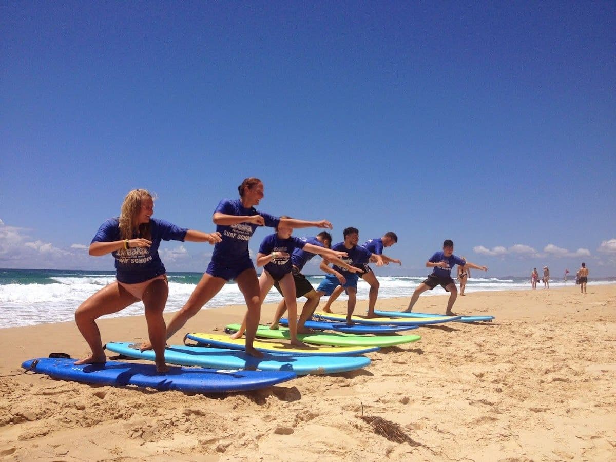 Private Family Surf Lesson at Main Beach