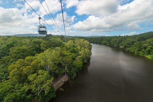 Experiência de Ida e Volta no Skyrail Rainforest Cableway
