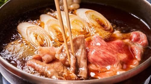 Tokyo Wagyu sukiyaki hotpot