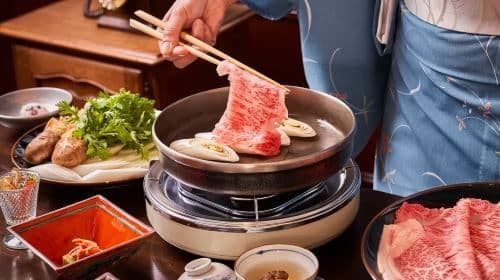 Tokyo Wagyu sukiyaki hotpot