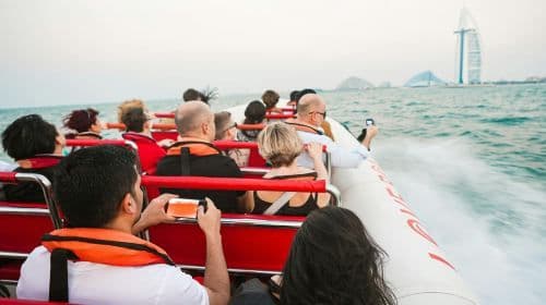 Passeio de Lancha Premium de 90 Minutos em Dubai