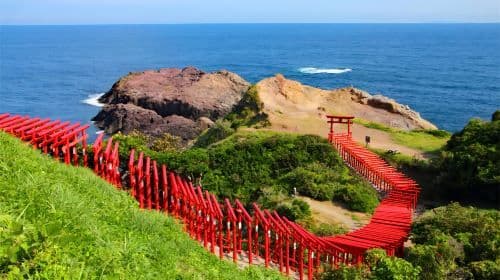 Jednodniowa wycieczka: Jaskinia Akiyoshido + Chram Motonosumi Inari + Most Tsunoshima [Jedna z trzech słynnych jaskiń Japonii]