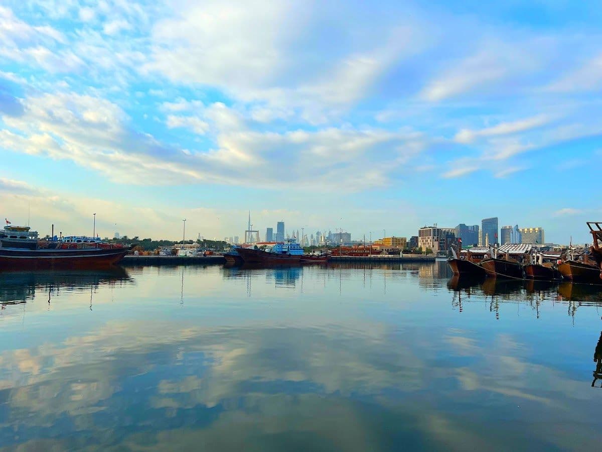 Dhow Dinner Cruise with Live Entertainment in Dubai Creek and the Open Seas