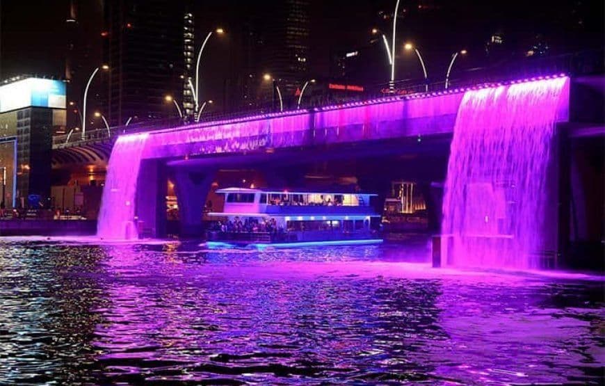 Dubai Water Canal Cruise with Dinner