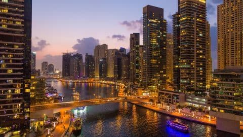 Dubai Top 5 City Tour z transferem z hoteli w Abu Dhabi/Ras Al Khaimah – towarzyszący przewodnik językowy