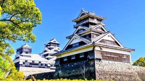 Kumamoto Castle, Aso Crater, Kusa-Senri Adventure with Horse Riding from Fukuoka or Kumamoto Day Tours
