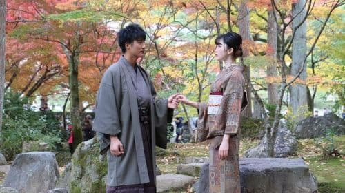 Kyoto (Gion): Kimono-ervaring voor kinderen en gezinnen bij WARGO Day Tours