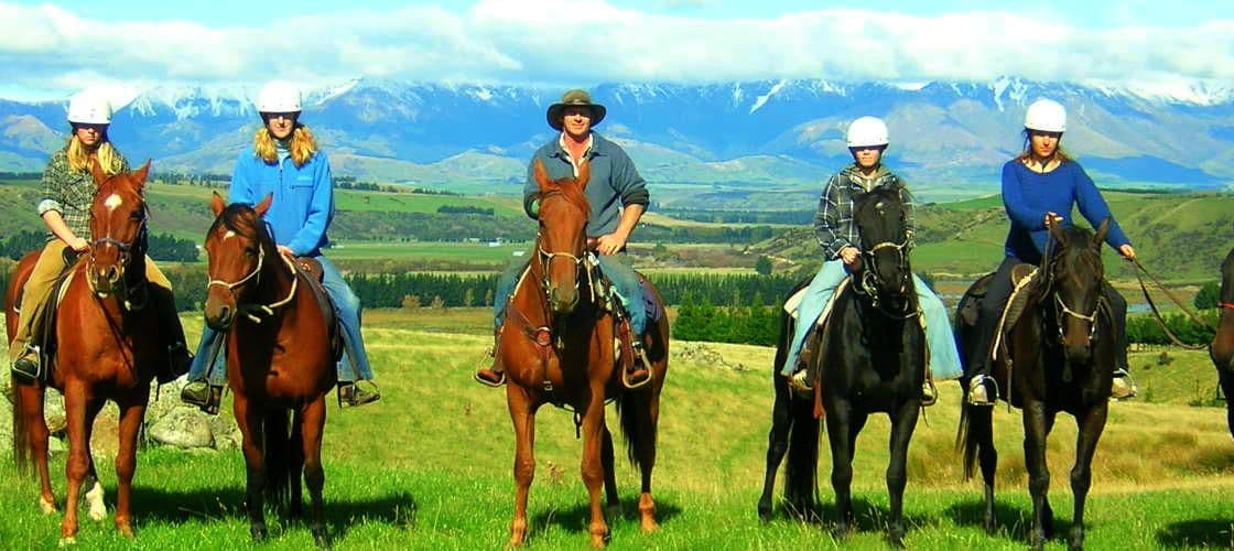 Excursión a caballo en Te Anau
