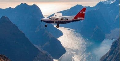 Volo panoramico su Milford Sound da Queenstown
