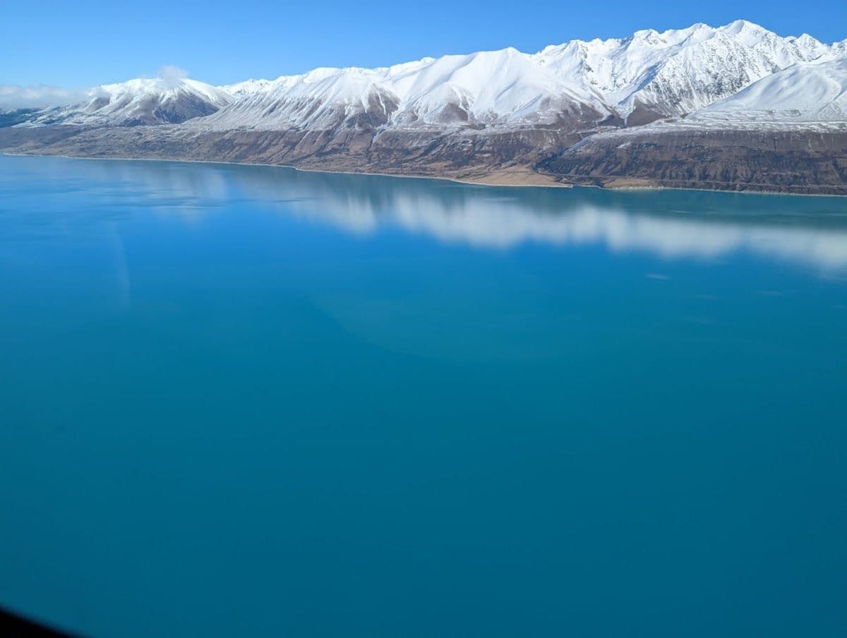 Sunrise Mt Aspiring and Glaciers Scenic Flight