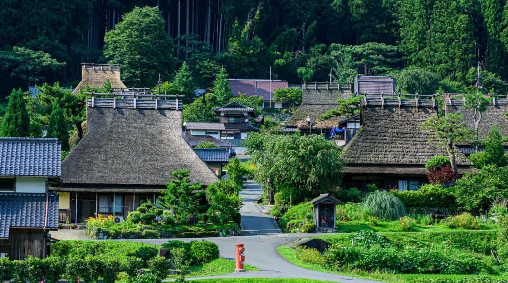 Kyoto Katsuoji Temple Miyama Village Kyoto Arashiyama Tagestour