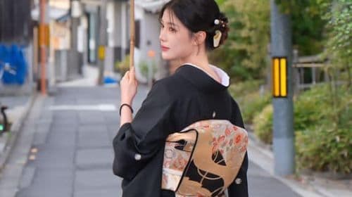 Kyoto: Kimono-verhuur met haarstyling en accessoires dagtours