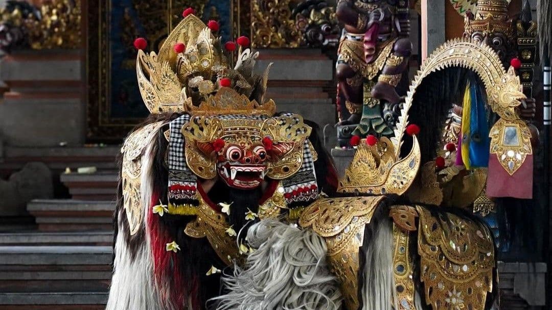 Dança Barong e Kris no Seraya Budaya Singapadu, Ubud