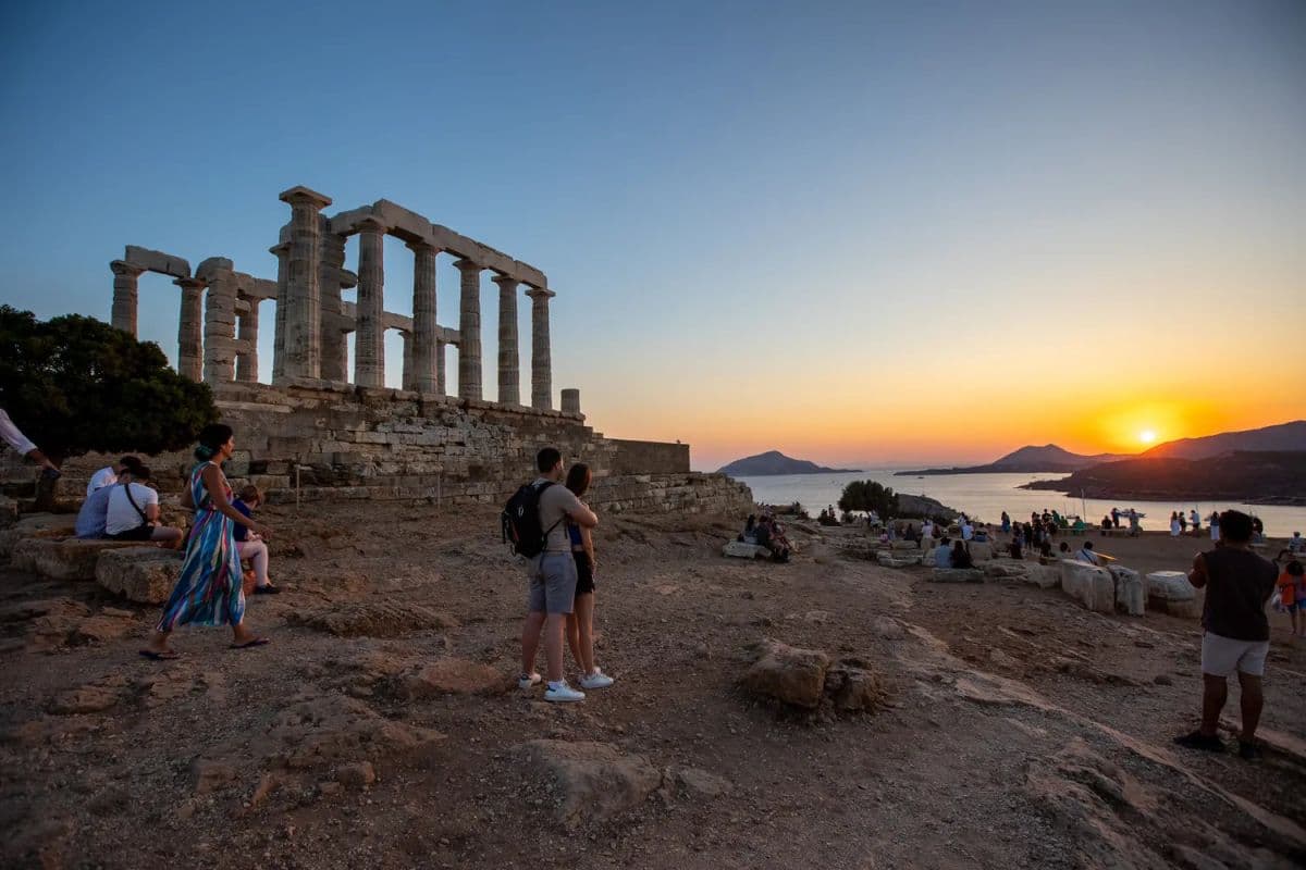 Cape Sounion & Temple of Poseidon Sunset Tour
