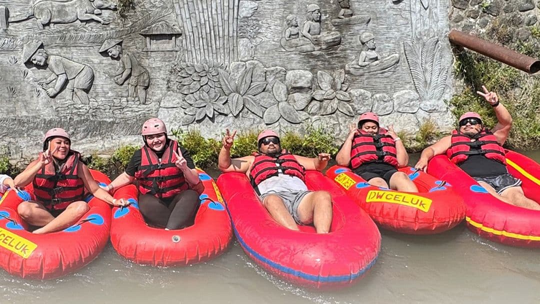 Barong River Tubing Adventure in Sukawati, Bali