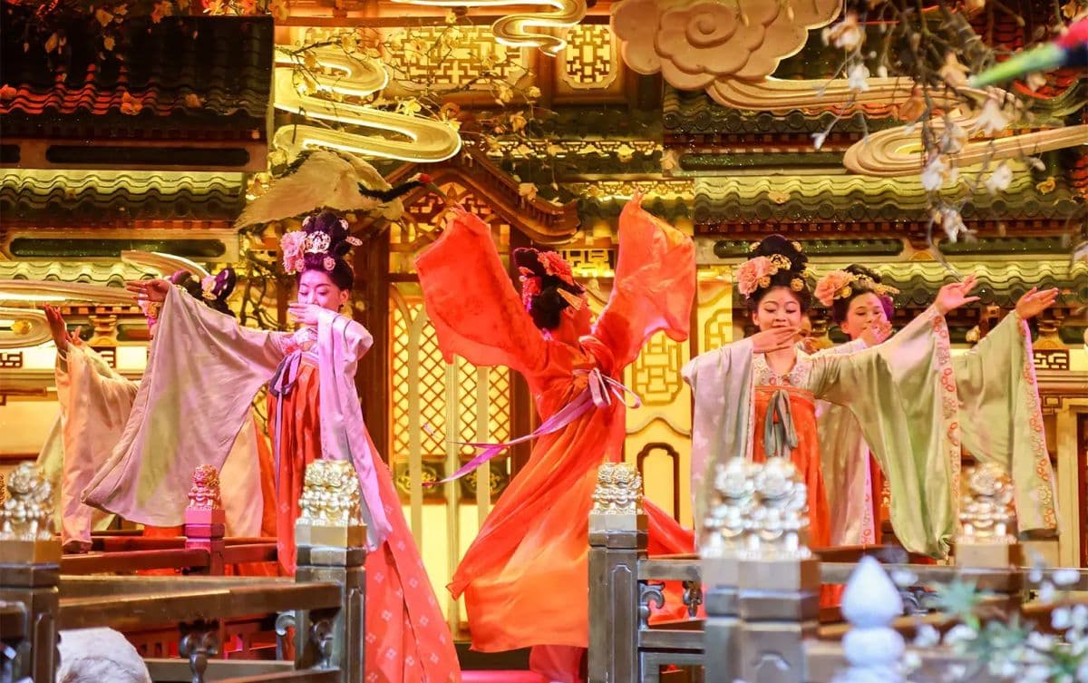 Xuyan 上海唐朝沉浸式宮廷宴