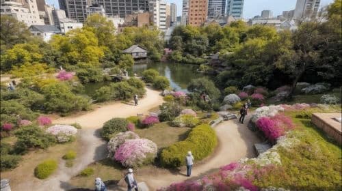 Osaka: Excursión en autobús por la ciudad de Kobe con vistas panorámicas y jardines