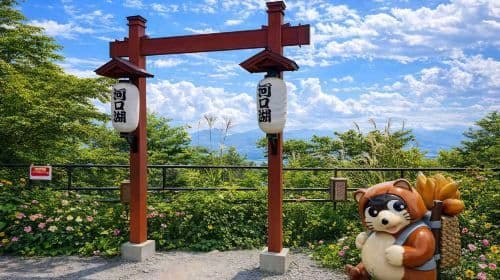 Excursion en bus Mt. Fuji Twin Lakes KABA : Kawaguchi, Yamanaka et Oshino Hakkai