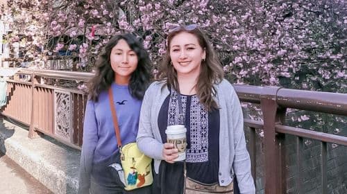 Wandeltocht met erkende gids door de kersenbloesem van Meguro, Tokio