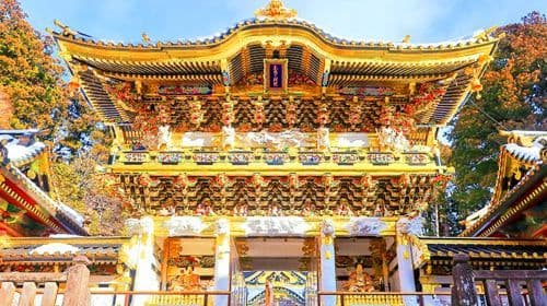 Nikko World Heritage Site, Toshogu Shrine, Lake Chuzenji, and Kegon Falls 1-day tour with Autumn Leaf Viewing Day Tours