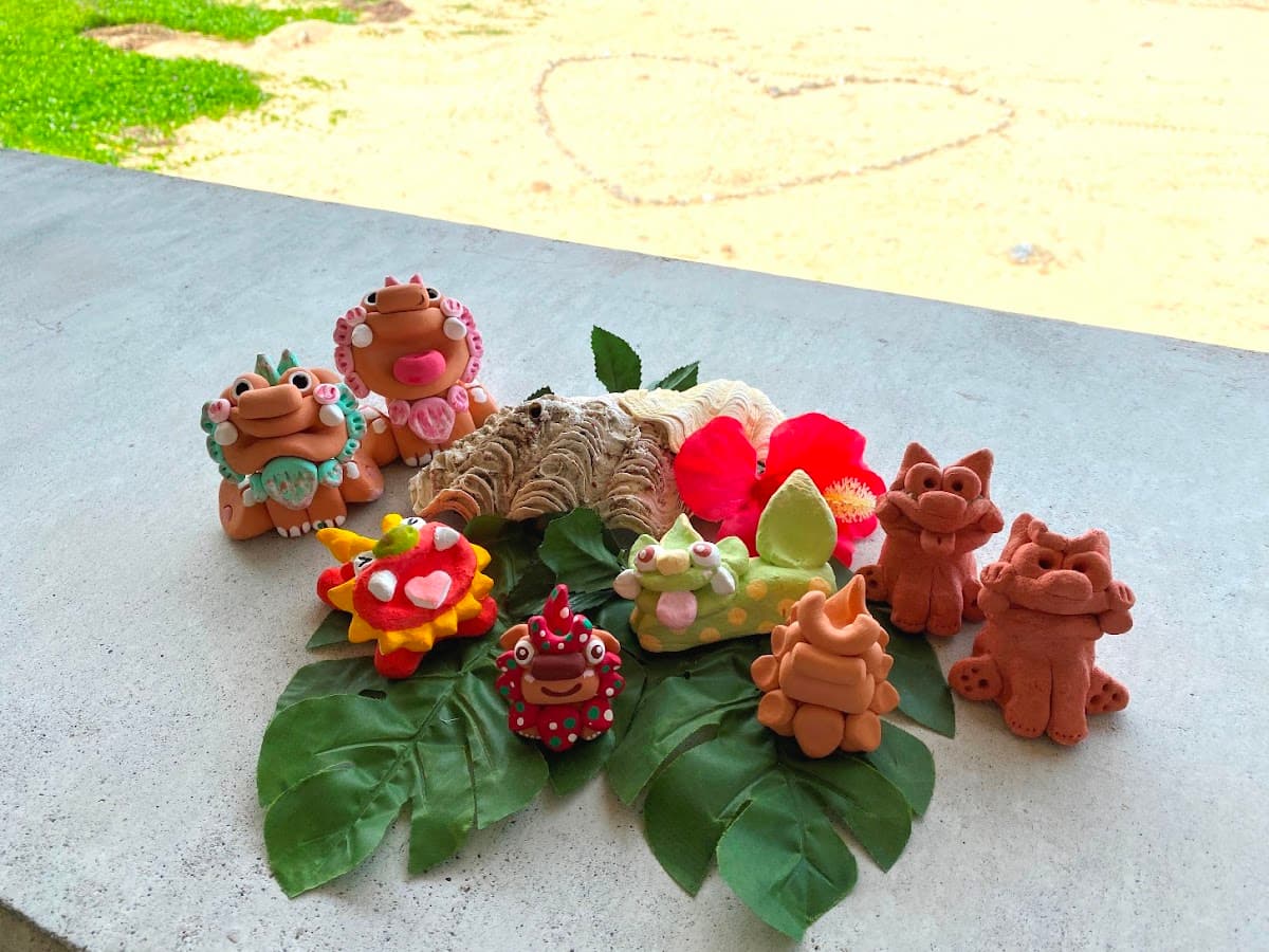 Okinawa Shisa experience Ryukyukiln