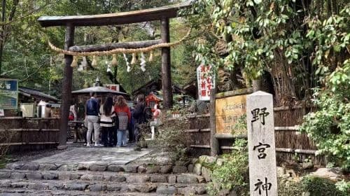 Eendaagse tour naar Gassho Village, Katsuoji Temple, Arashiyama Bamboo Forest Trail en Nonomiya Shrine in Miyama Town, Kyoto, Japan Dagtochten