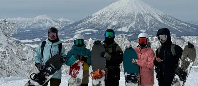 Aulas de Esqui/Snowboard em Rusutsu (Inglês)