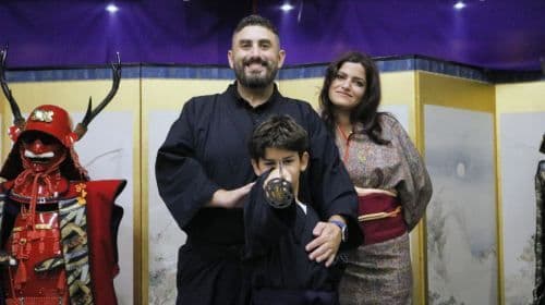 Samurai Calligraphy Final brushstrokes of a lifetime before the War near Osaka Castle