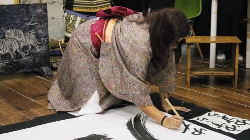 Samurai-kalligrafie: De laatste penseelstreken van een leven voor de oorlog nabij Osaka Castle