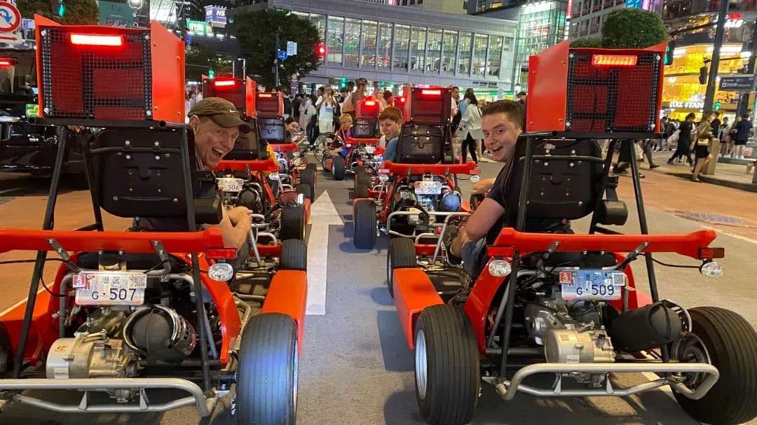 Street Kart - Tokyo Shibuya Street Go-Kart Experience at Shibuya Store