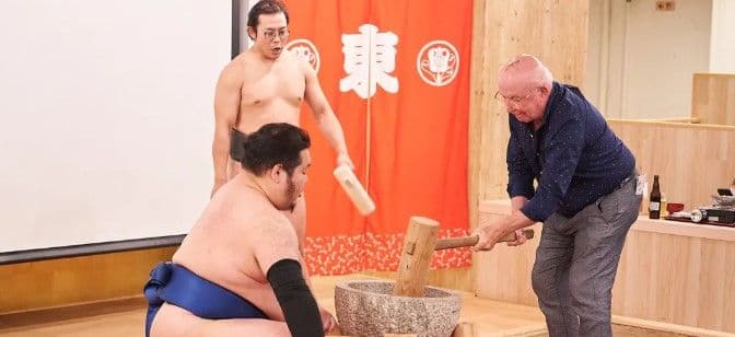 Sumo Paradise Tokyo Ryogoku: Full Experience with Sumo Performance, Chicken Hot Pot & Mochi Pounding in Ryogoku, Tokyo