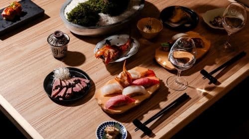 Sushi & Wine Omotesando | 19-Dish Degustation | Fusion Sushi & Wine Pairing