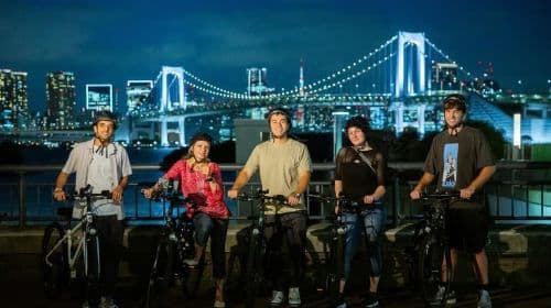 Tokyo Bay Area: Sunset Night View 3h E-bike Guided Bike Tour Day Tours