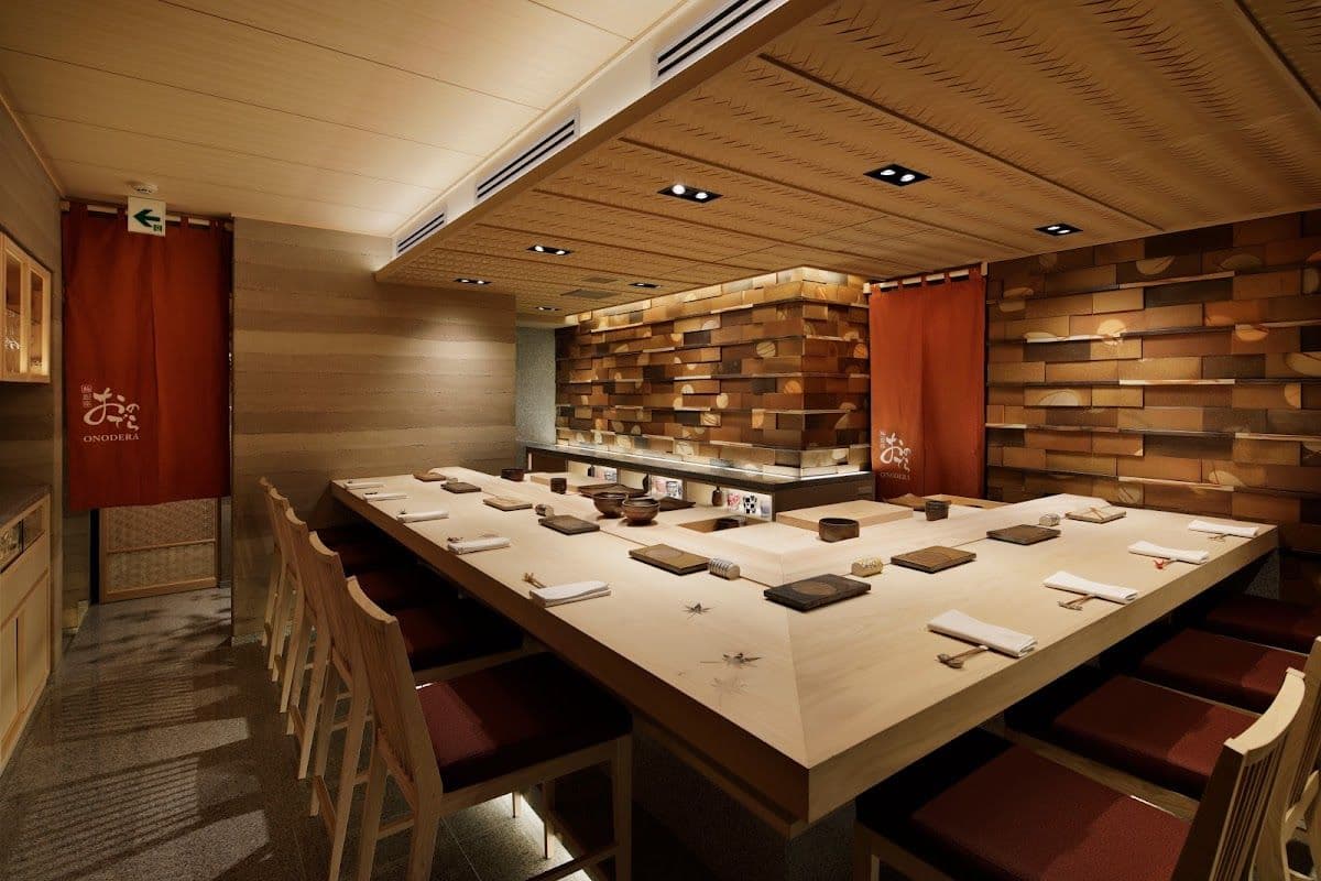 Tokyo Ginza Sushi Restaurant Reservation Onodera Sushi Ginza Same-day reservation available Online reservation