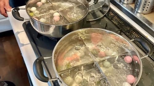 Cerimonia del tè a Tokyo con mochi fatti in casa