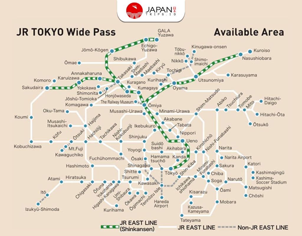 Tokyo Wide Pass 3 giorni