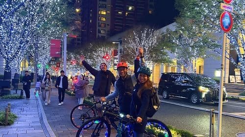 Tokyo: 2-Hour Night Bike Tour of the City's Hidden Gems Day Tours
