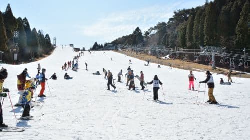 겨울 한정 Osaka 출발 Kobe Rokko Mountain 스키 일일 투어