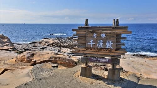 Excursion d'une journée en petit groupe : Plage de Shirahama à Wakayama + Marché aux fruits de mer + Falaises de Sandanbeki + Senjojiki + Île d'Engetsu