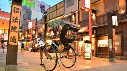 [Rickshaw Ebisu-ya] Tour privato in risciò ad Asakusa, Tokyo