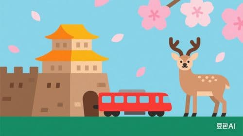 [Billet officiel] Billet de visite Osaka, Nara (Nord) Billet 2 jours & Billet de train
