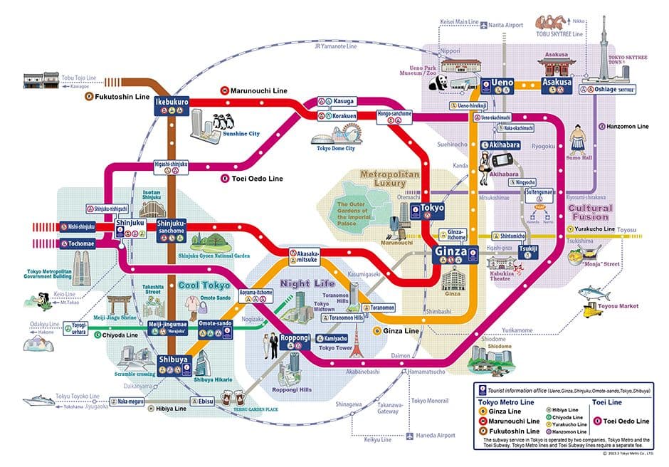 [Official Ticket] Tokyo Metro 24/48/72 Hour Ticket