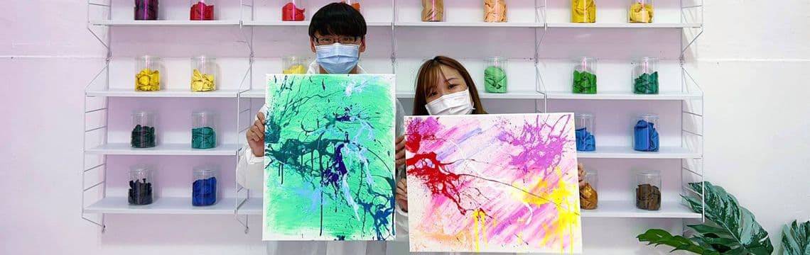 Balloon Splatter Art Workshop