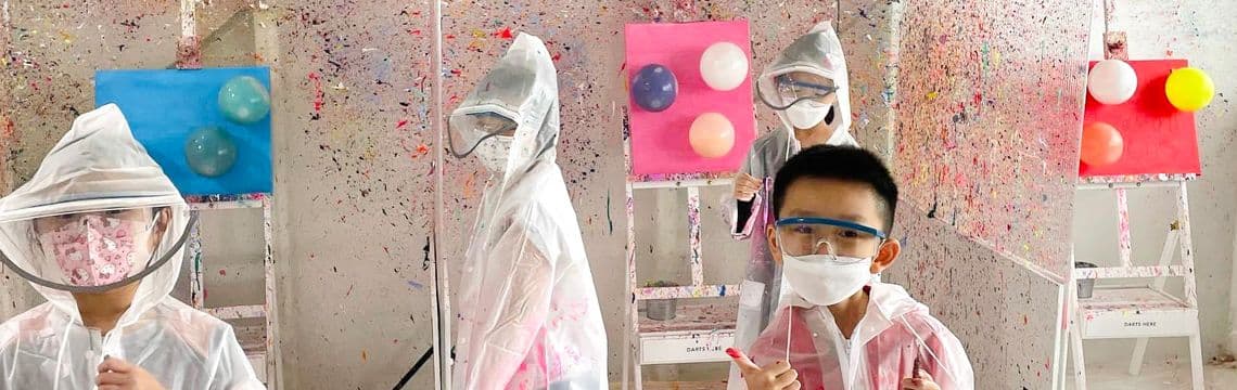 Balloon Splatter Art Workshop