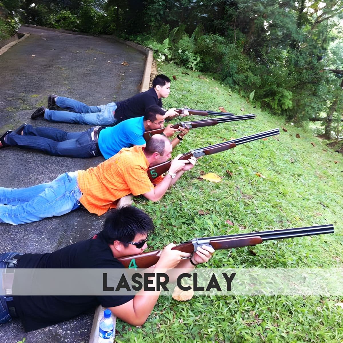 Exploration on Bicycles + Laser Clay Shooting + Land ZOVBing
