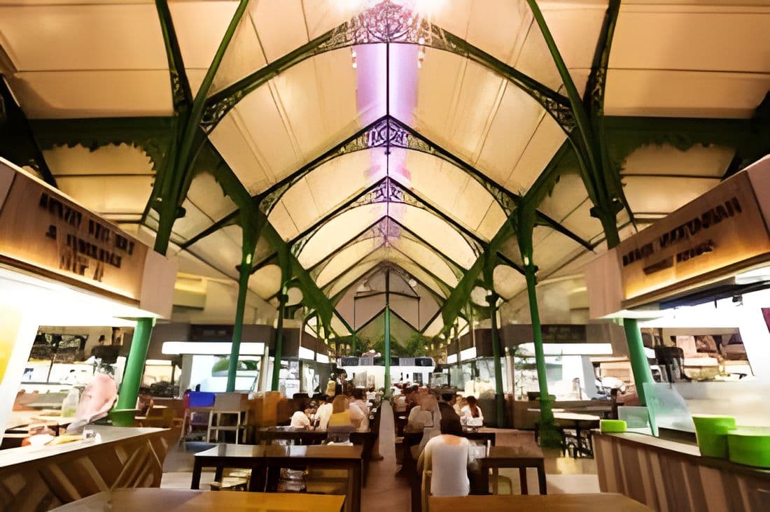 Lau Pa Sat Night Street Food Tour Singapore & Marina Bay Night Walk
