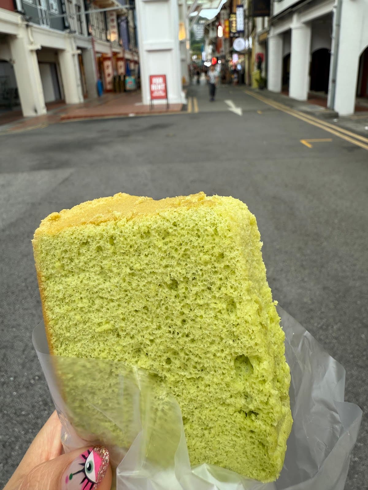 Pandan Chiffon Cake
