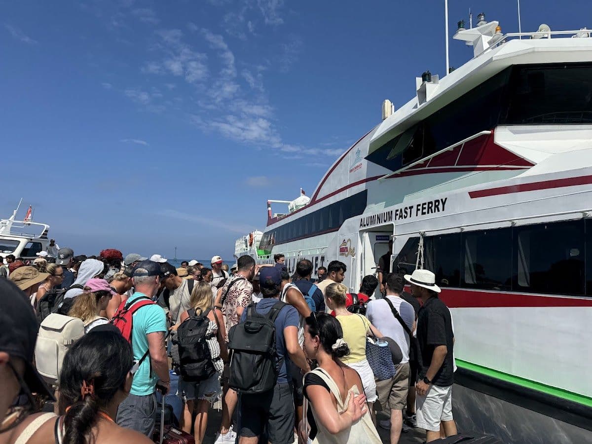Fast Ferry Ticket from Padang Bai to Gili Island/Lombok by Wijaya Tramena